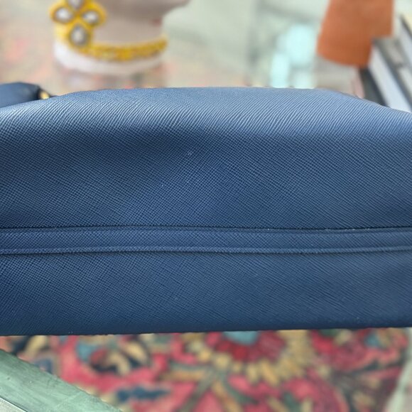 Prada Saffiano Bluette Medium Bag - Picture 10 of 13